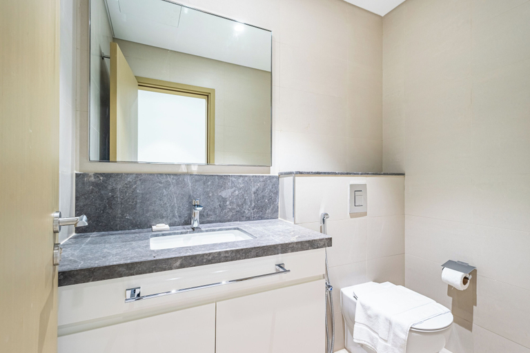 Bathroom 2, Superhost Elegant 3BR Burj Khalifa View, Dubai