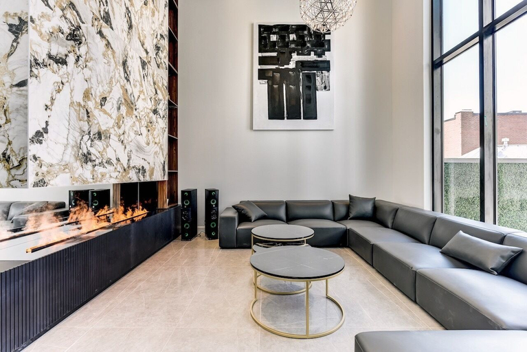 Living area 5, CLUBHAUS Hotel, Montréal