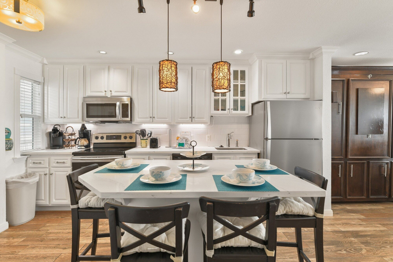 Private kitchen 3, Seascape 1309 2 Bedroom Condo by RedAwning, Galveston