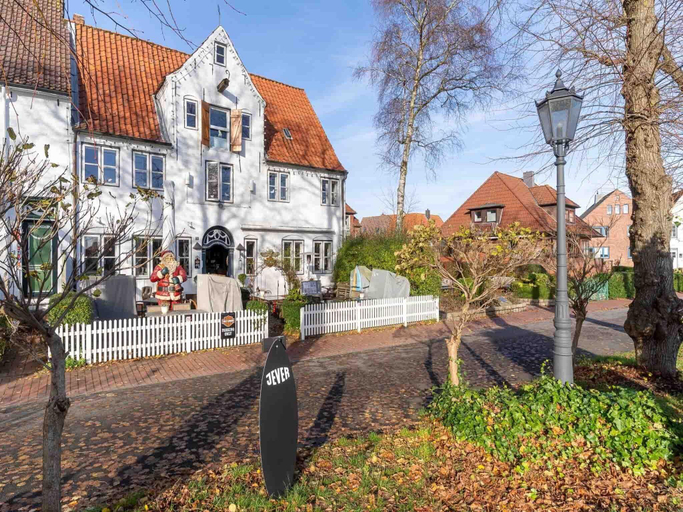 Exterior & Views 1, charmante Ferienwohnung am Hafen, Nordfriesland