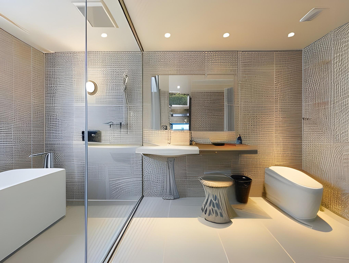 Bathroom 4, Hotel Mei Fukuoka Tenjin, Fukuoka