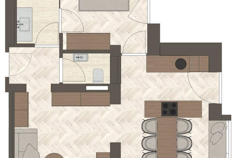 Floor plan 3, Apartments VIU by we rent, Sankt Johann im Pongau