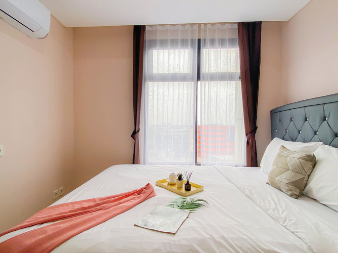 Room 3, Soft Pastel Minimalist 3Br At Pollux Chadstone Apartment, Cikarang