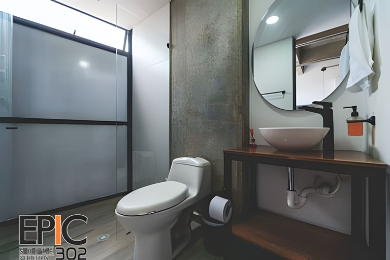 Bathroom, Epic Suite 302 Deluxe Aeropuerto, Pereira