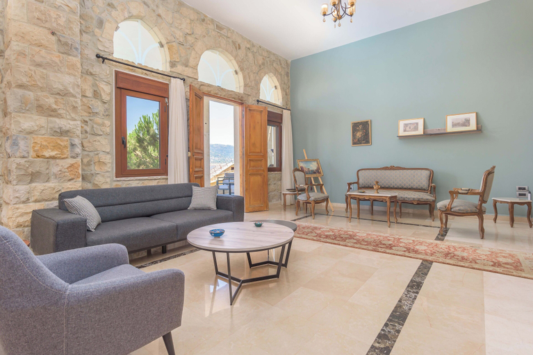 Living room 3, Beit Salima 3BR House with Pool, Baabda