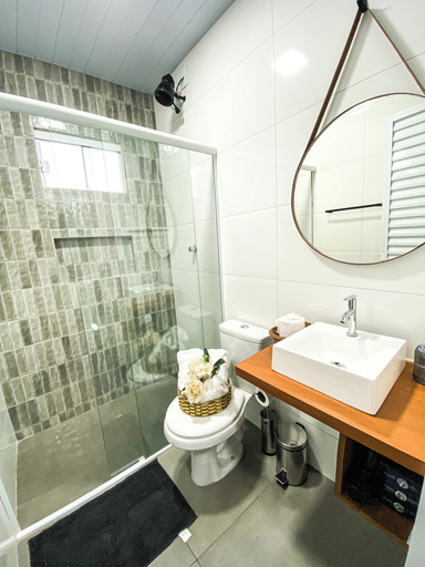Bathroom 3, Estudio 3Km Marco Tres Fronteiras, Foz do Iguaçu