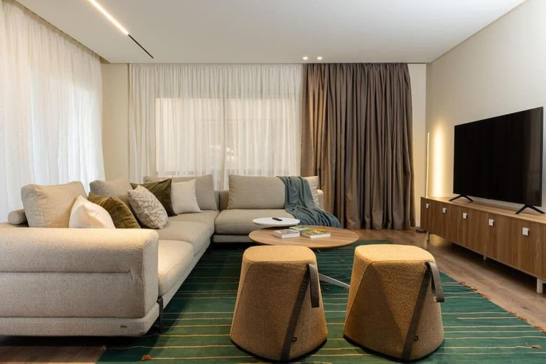 Living area 4, Kennah Meraviglia | 4BR Stone Residence, New Cairo - Families Only, New Cairo City