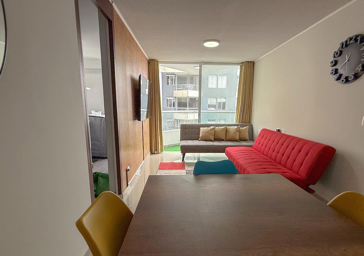 Living room 2, Exclusive Apartment in San Miguel with Pool (1207), Lima