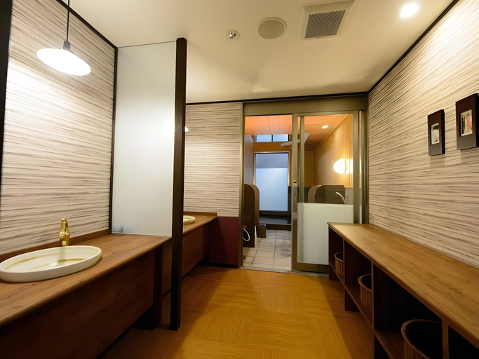 Bathroom, Yubatake Souan, Kusatsu