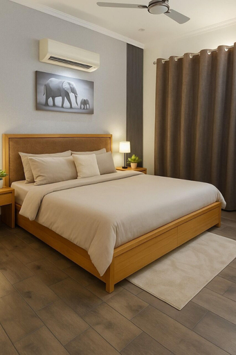 Room 5, Let'stay- Aerocity Mohali, Sahibzada Ajit Singh Nagar