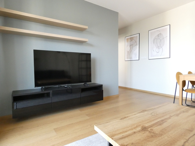 Living room 3, RentPlanet - Apartament Brneńska, Poznań City