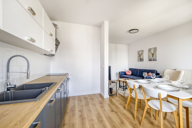 Private kitchen 2, Warsaw Night Apartments Chopin Airport, Warsaw