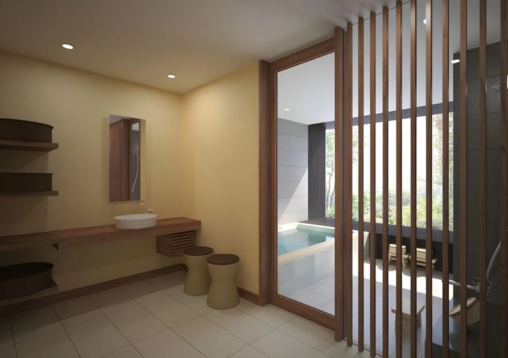Bathroom 4, Gero Onsen Ogawaya, Gero