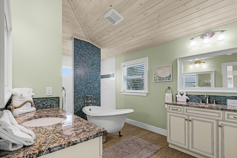 Bathroom 3, 571 Seabatical: Canal Front With Pool! 5 Bedroom Home, Lee