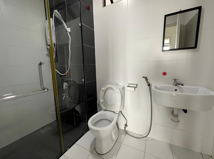 Bathroom, Platino 2Bed Paradigm Mall Netflix PoolView BySTAY, Johor Bahru