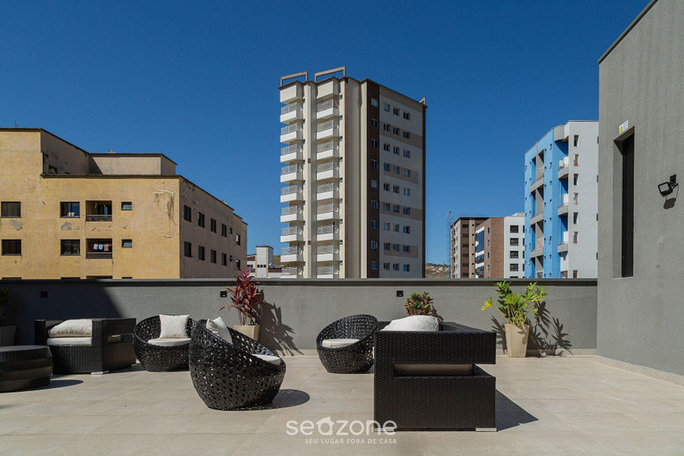 Terrace/patio 3, Perfect Studio in Pocos de Caldas MG Pgo310, Poços de Caldas