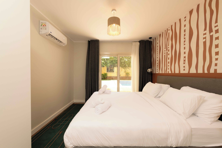 Room 4, Kennah Chill & Swim | 1BR with Pool, October City, Shurtah al-Dakhlah