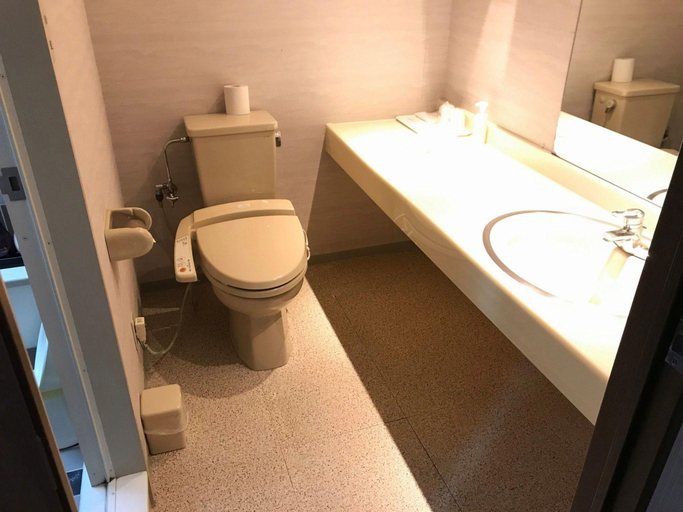 Bathroom, Furano Hops Hotel, Kamifurano