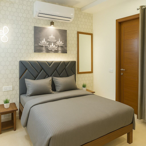Room 4, Let'stay- IT City Mohali, Sahibzada Ajit Singh Nagar
