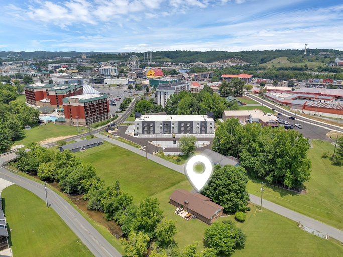 Aerial view 3, Place Of Peace 3 Bedroom Home, Sevier