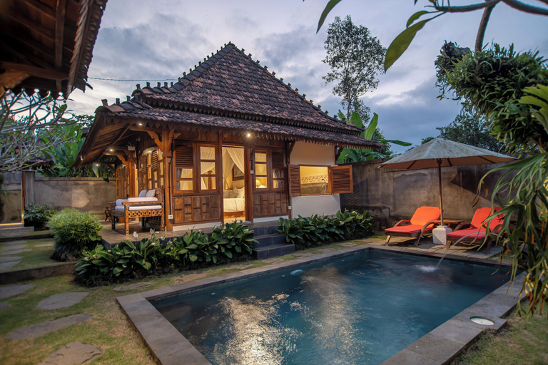 Private pool 5, Kerjim Wooden Villa, Gianyar