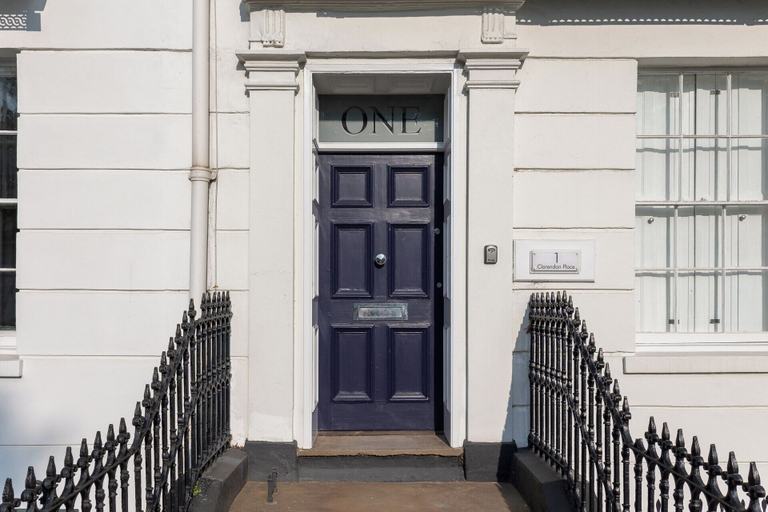 Front of property 5, Elegant Townhouse&Basement in Leamington, Warwickshire