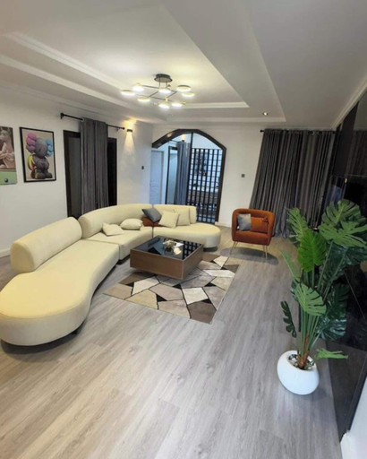 Living area 2, Afgo Luxe Apartment, AbujaMun
