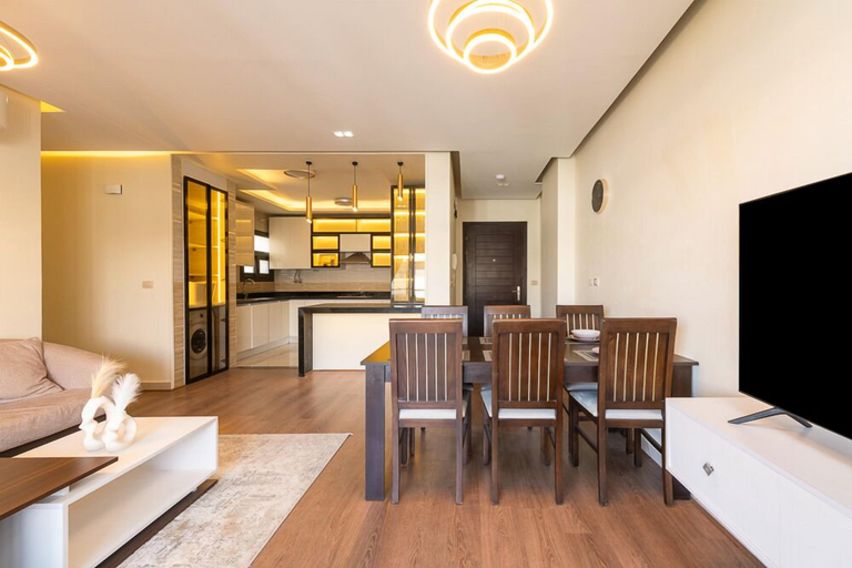 Living area 5, Madinaty Modern 3BR with Garden Views, New Cairo 2