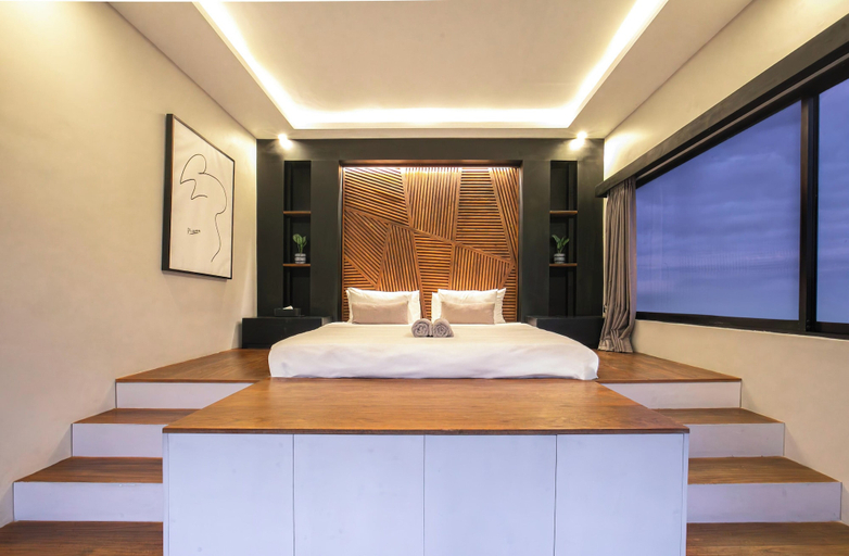 Room 5, Villa MJ Modern 4BR with Pool & Rooftop, Badung