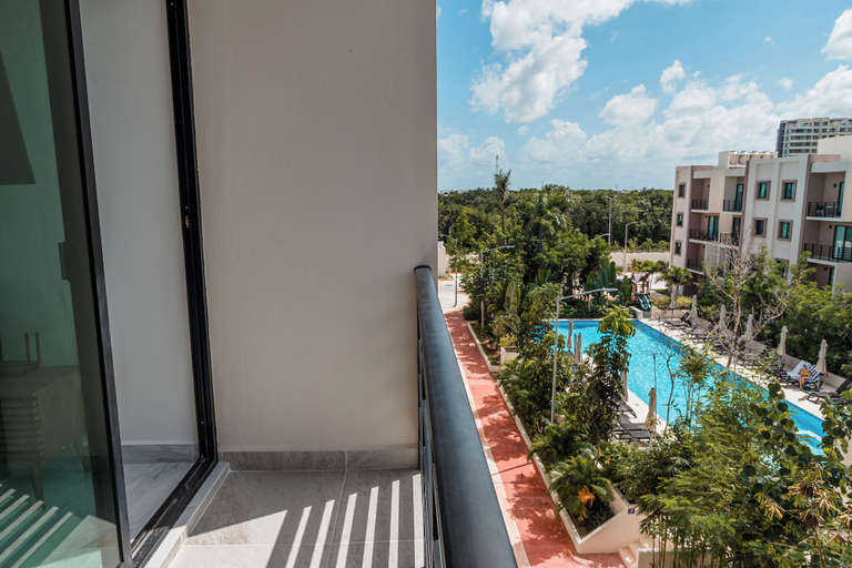 View from room, Ombú - Modern Comfort in Huayacán, Benito Juárez