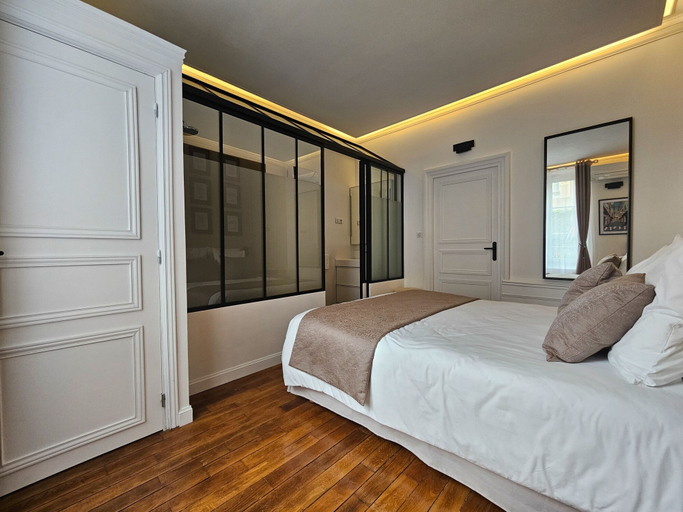Bedroom 4, La Maison V.H., Appartements d'Hôtes, Aube