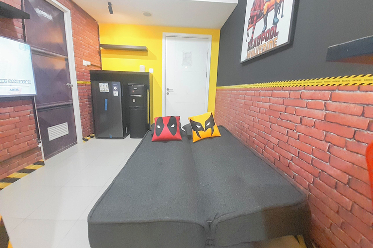 Living area 3, 1Br Apartment Parahyangan Residence Near Itb, Bandung