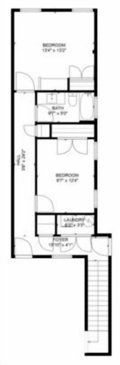 Floor plan 4, Point Pleasant 3 Bedroom Villa, New Hanover