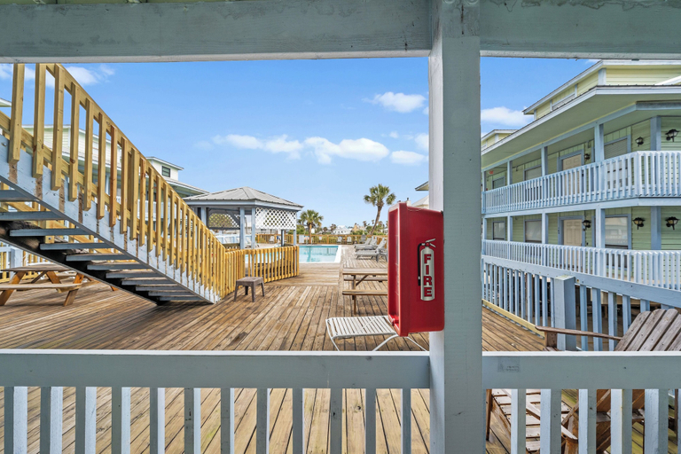 View from room 5, The Cove Condos, Baldwin