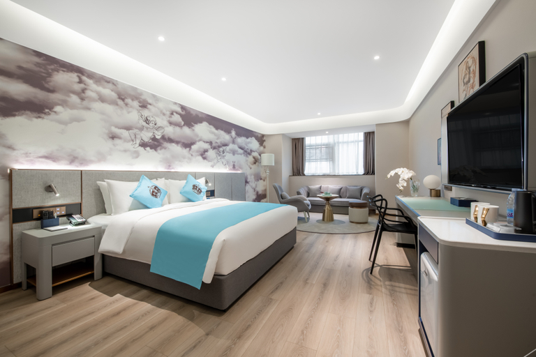 Bedroom 2, LANOU Hotel Suqian Central Mall, Suqian