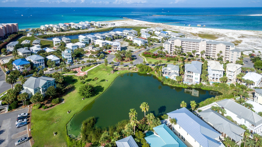 Aerial view 2, Magnolia House 603 3 Bedroom Condo, Okaloosa