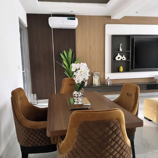 Dining room, Damido's Apartment, AbujaMun