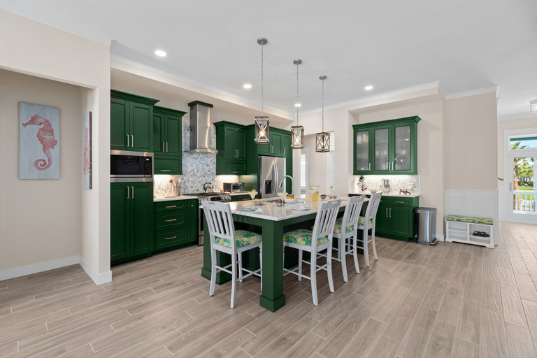 Private kitchen 5, Lucky Turtle - Private Marina Front Home With Pool 3 Bedroom Home by RedAwning, Cameron