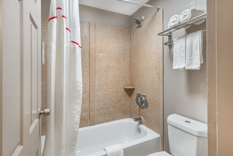 Bathroom 3, Red Roof Inn Richmond, VA, Richmond