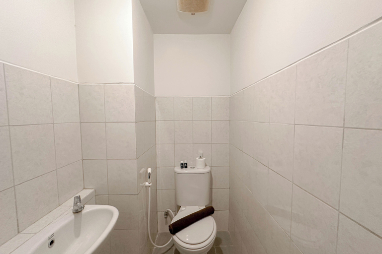 Bathroom 5, Modern Minimalist 2Br Apartment At Suncity Residence, Sidoarjo