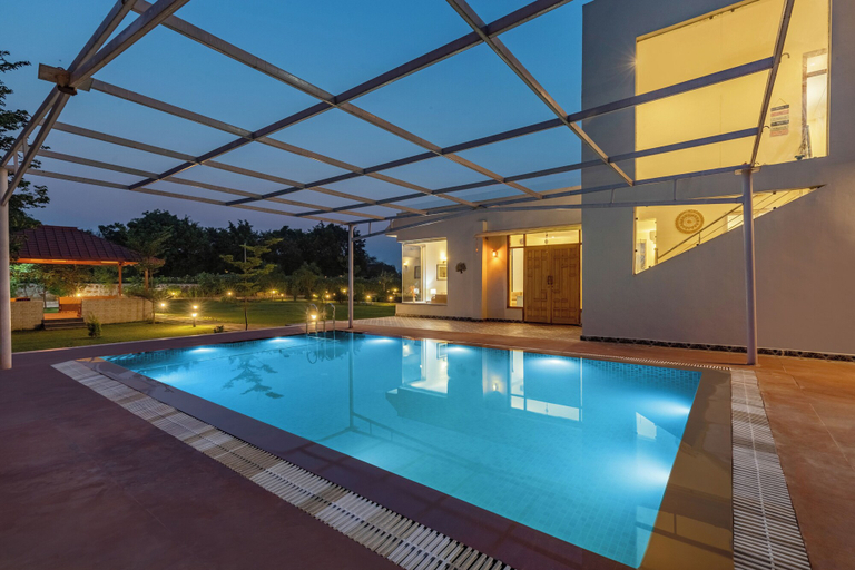 Pool 2, Alaya Stays Raga 2BHK Farmstay, Gurgaon