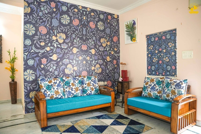 Living area 3, Yellow Bells Serviced Apartments Gachibowli, Hyderabad