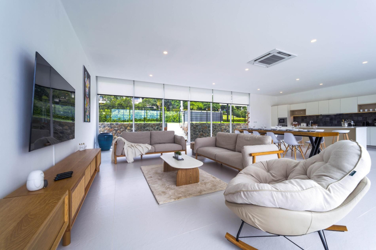 Living area 2, Modern Villa at Palm Hills GolfClub PH4B, Cha-Am