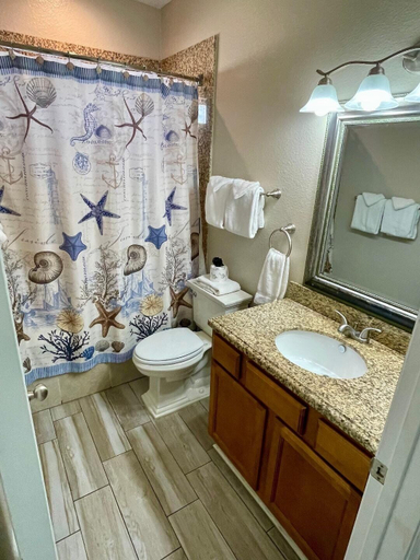 Bathroom 5, Beachgate Condo Suites And Hotel 341+342 4 Bedroom Condo, Nueces