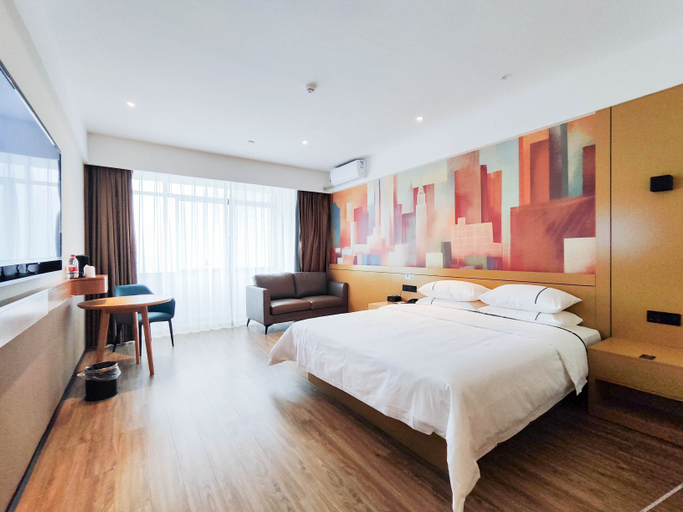 Bedroom 2, City Comfort Inn Hechi Huanjiang Bus Terminal, Hechi