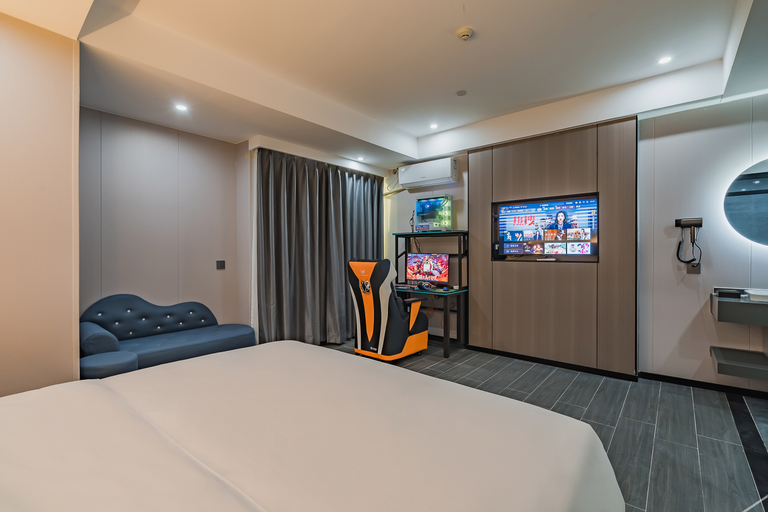 Bedroom 2, Borrman Hotel Zhuhai Doumen Daxin Xinduhui, Zhuhai