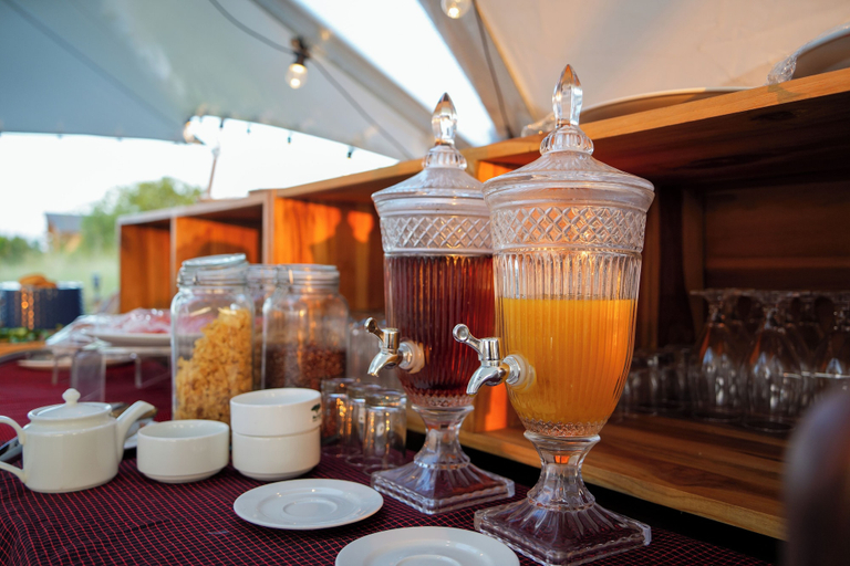 Breakfast meal, Malaika Mara River Migration Camp, Serengeti