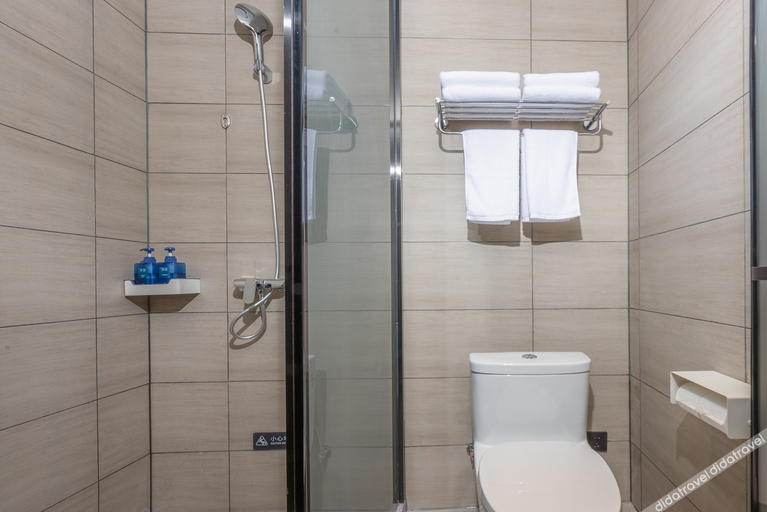 Bathroom 3, Hanting Hotel Tongren Pedestrian Street, Huangnan Tibetan