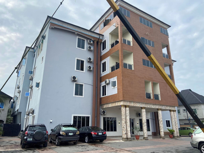 Front of property, Aarab Homes, AbujaMun