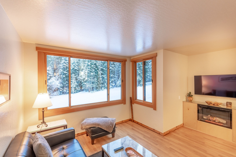 Living area 2, Modern 1 bedroom in Ski Trails by RedAwning, Placer